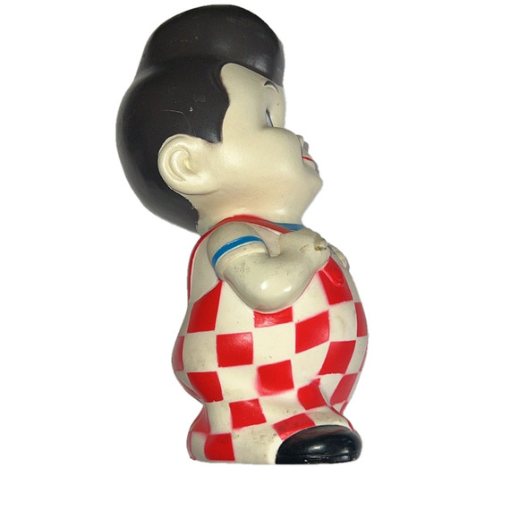 Bobs Big Boy Rubber Bank Shoneys
Restaurant Mascot Soft Plastic Money
Bank AS IS - Picture 7 of 7